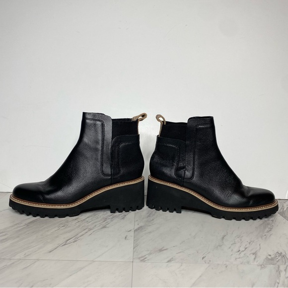 Dolce Vita Huey Black Leather Bootie 9 - Picture 8 of 16